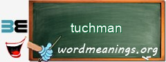 WordMeaning blackboard for tuchman
